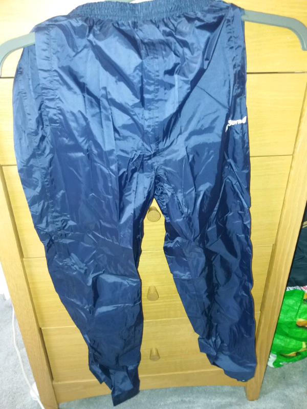 Peter storm blue waterproof packable 
